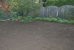 Aufharken des Planums